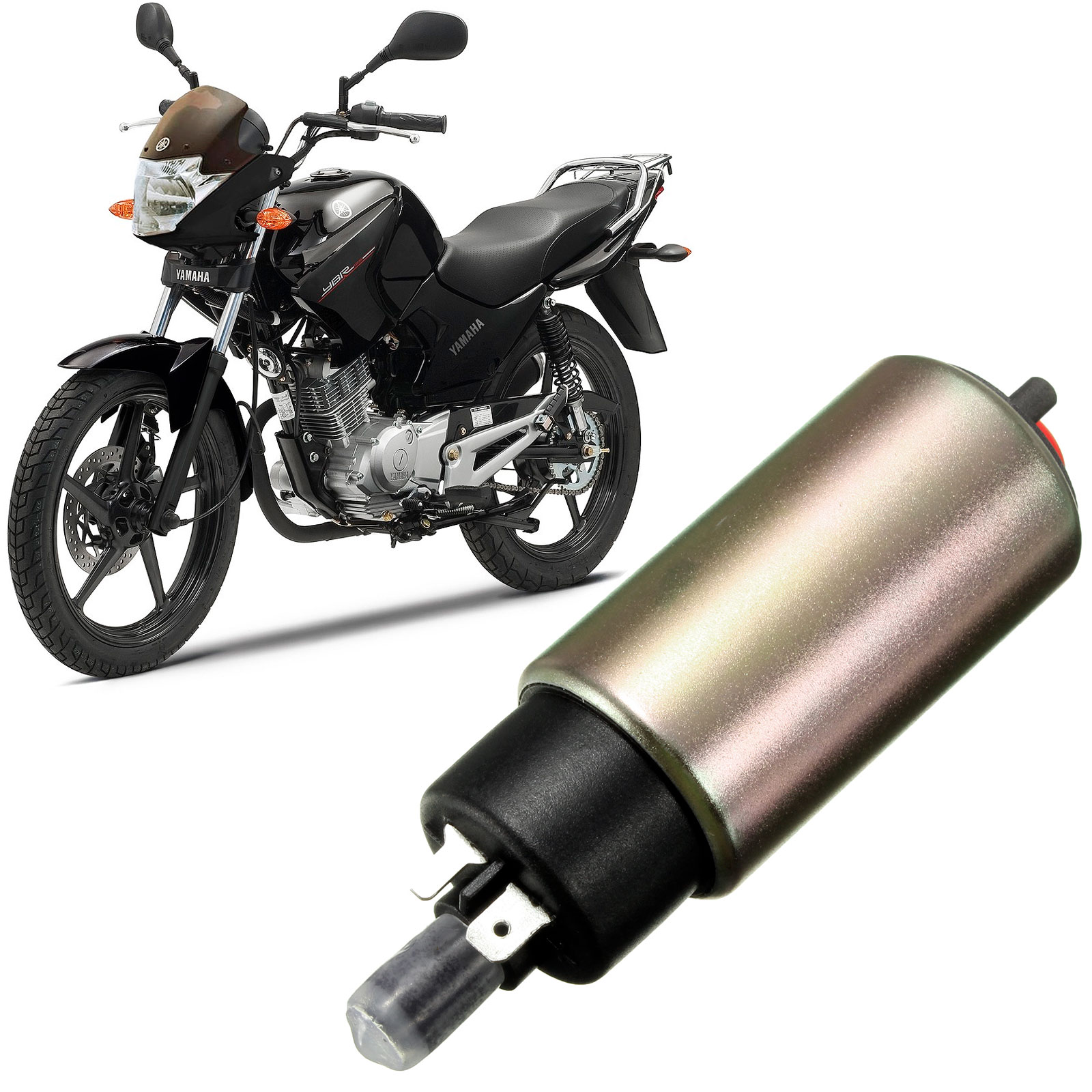 Nuove Moto Pompa Benzina fuel pump per YAMAHA YBR125 YBR 125 Custom RE07 ab 2007-2015 