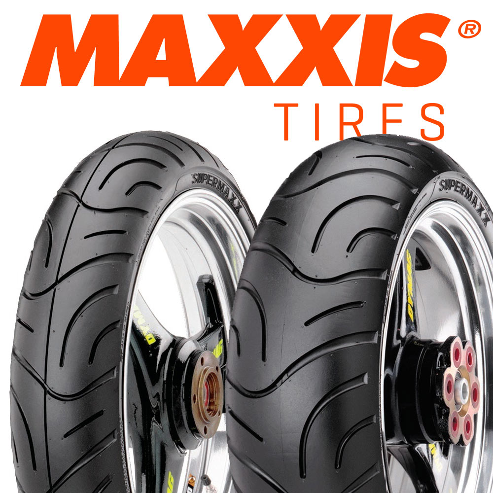 1x 180/55-17 73W  1x 120/70-17 58W Maxxis MA-ST2 Motorcycle tyres  FRONT REAR 