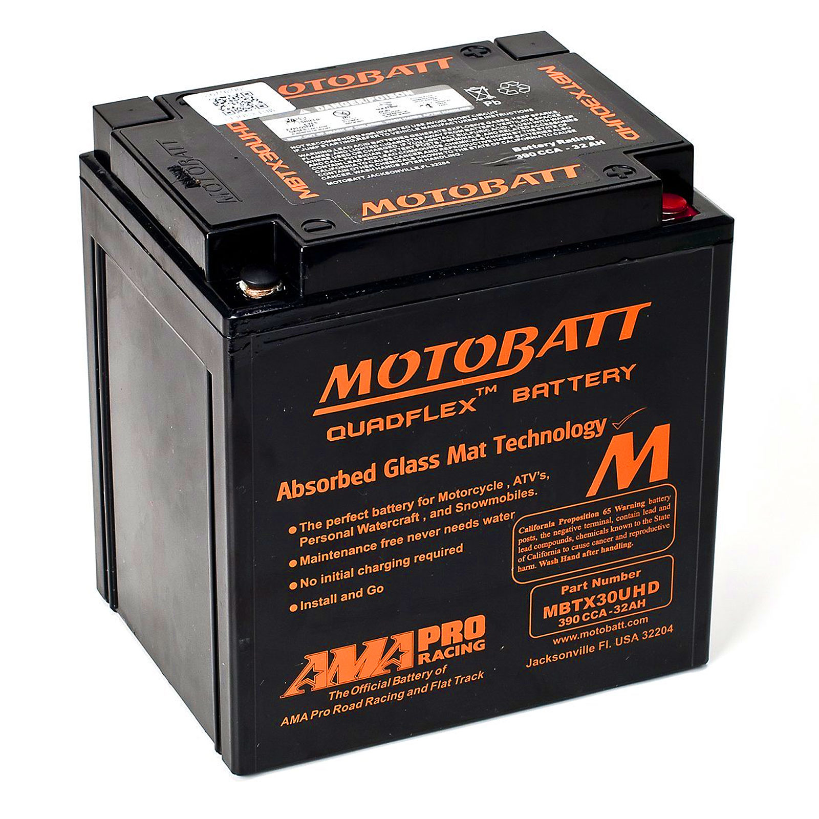 MotoBatt Motobatt MBTX30UHD AGM Gel Motorcycle Battery for Moto Guzzi V35 III 1985 