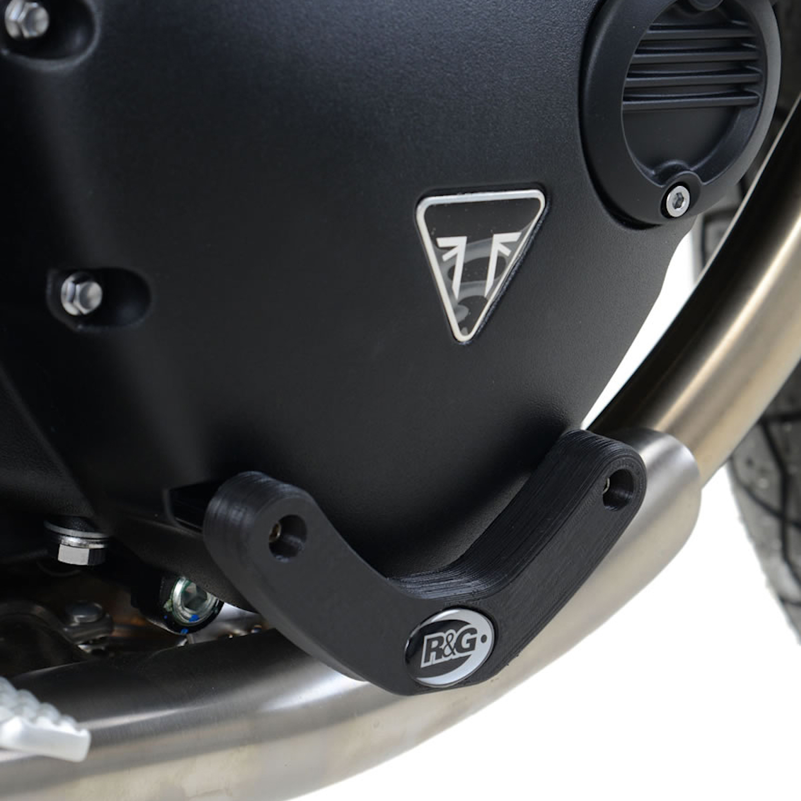 R&G Engine Case Slider For Triumph Scrambler 1200 XC 2019 (Right Hand ...