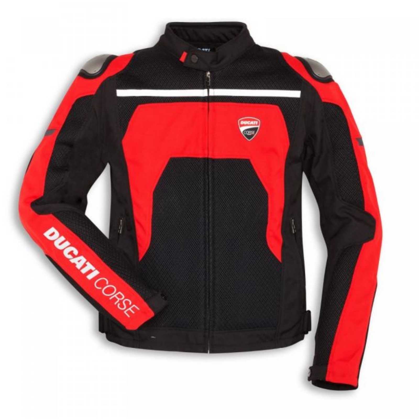Ducati Corse C5 Mens Textile Jacket Black | FREE UK DELIVERY | Flexible ...