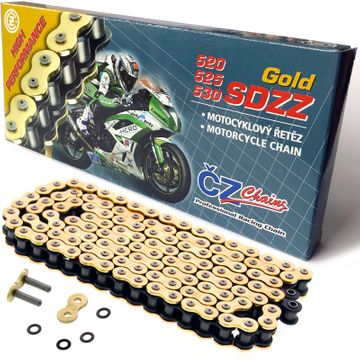 520SDZZx110 CZ Pro Gold Chain image 1