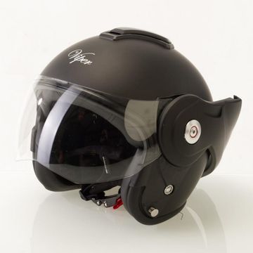 Viper RS202 Reverse Flip Up Motorcycle Helmet Matt Black XS 