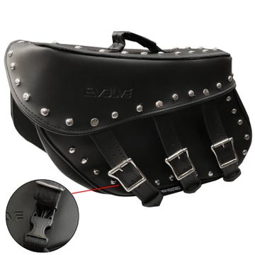 Tech-7 Heritage Evolve Studded 3 Strap Panniers image 1
