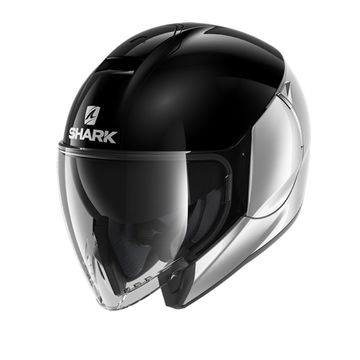 Shark Citycruiser Dual Blank SKS Open Face Helmet image 1