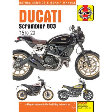 Haynes Manual 6466 Ducati Scrambler 803 15-20 image 1