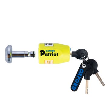 Oxford Patriot 12mm Lock and Chain 2m with Brute Force Ground Anchor image 6